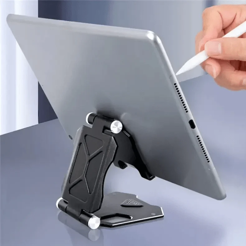 G55 Universal Adjustable Folding Metal Aluminum Alloy Stand for Phones