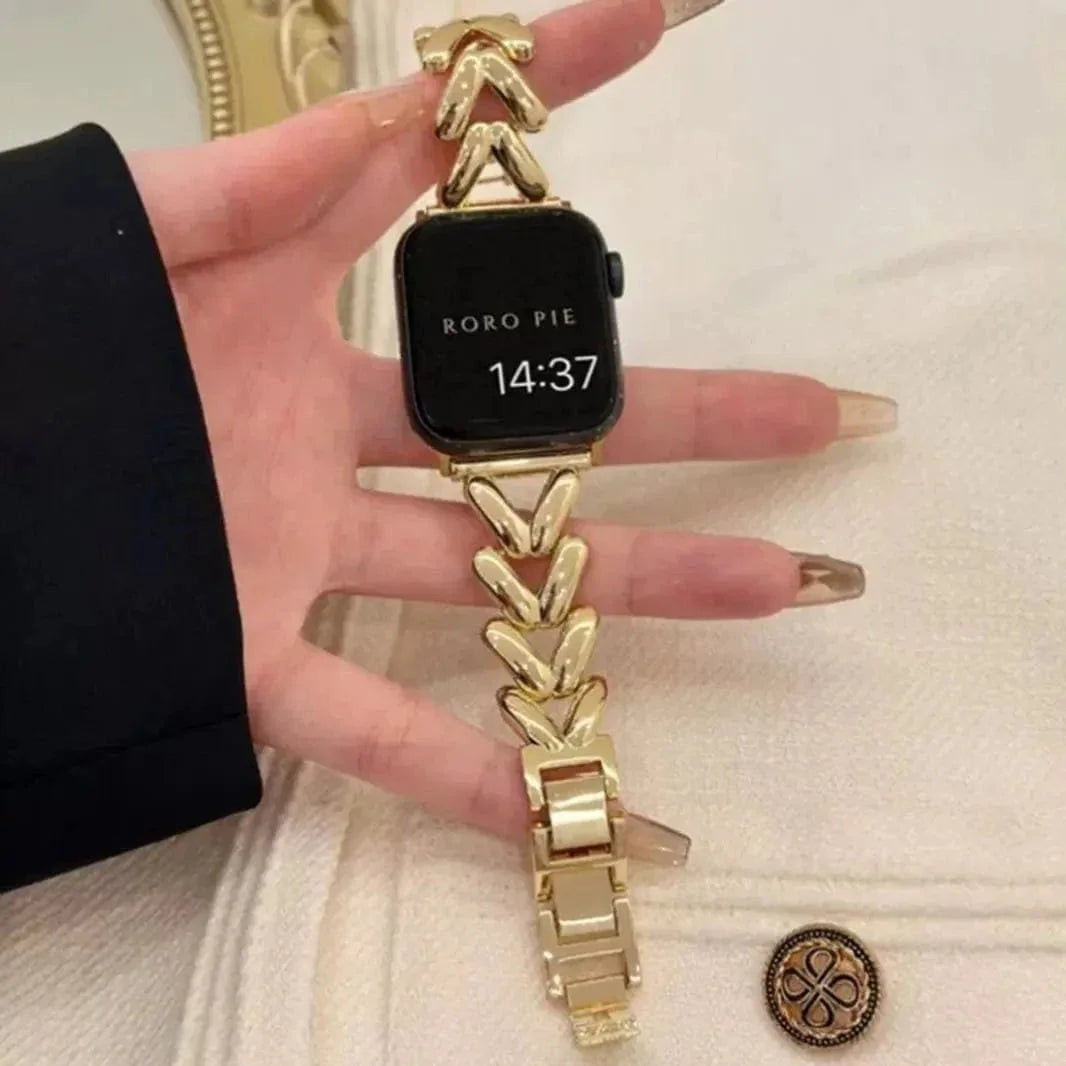 V Shape Chain Bracelet for Apple Watch 42 | 44 | 45 | Ultra 49 | 46mm S10