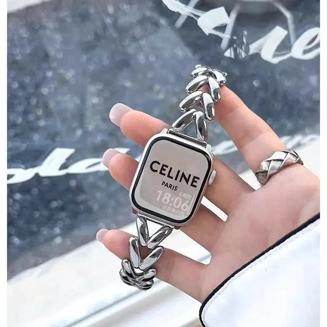 V Shape Chain Bracelet for Apple Watch 38 | 40 | 41 | 42mm S10