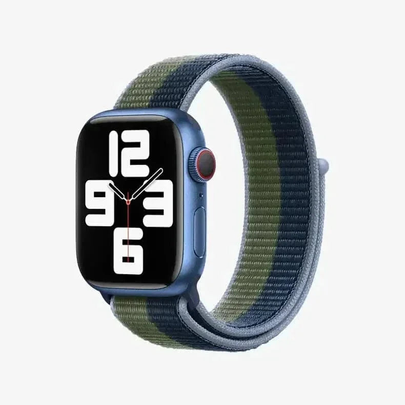 Velcro Nylon Straps for Apple Watch 38 | 40 | 41 | 42mm S10