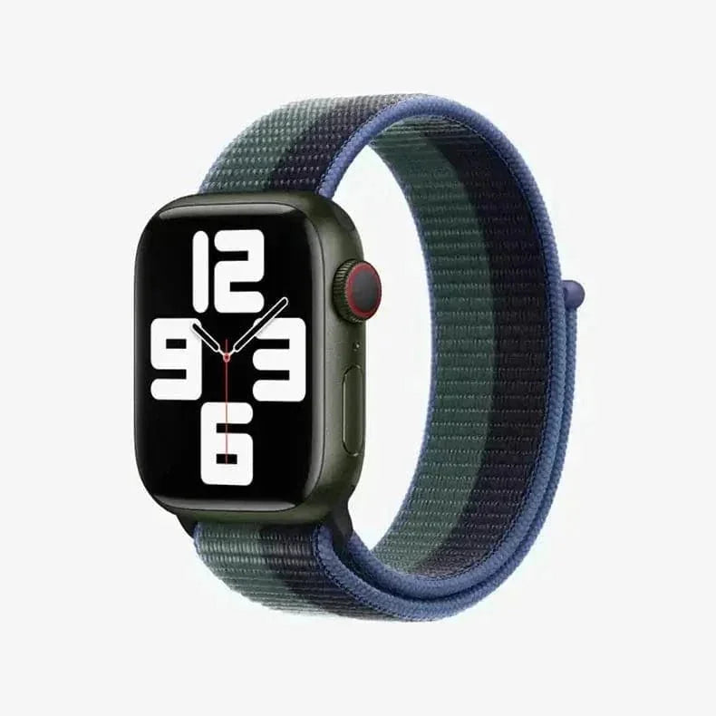 Velcro Nylon Straps for Apple Watch 42 | 44 | 45 | Ultra 49 | 46mm S10