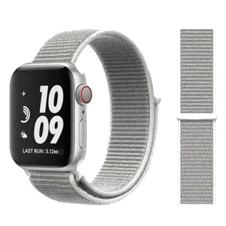 Velcro Nylon Straps for Apple Watch 42 | 44 | 45 | Ultra 49 | 46mm S10