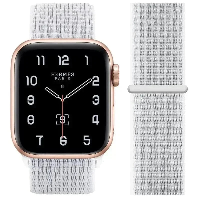 Velcro Nylon Straps for Apple Watch 42 | 44 | 45 | Ultra 49 | 46mm S10