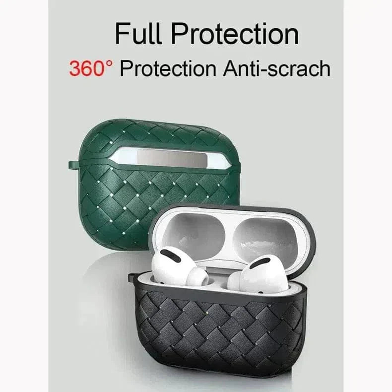 Airpods 1 | 2 Weave Breathable Matte Soft Grid Case