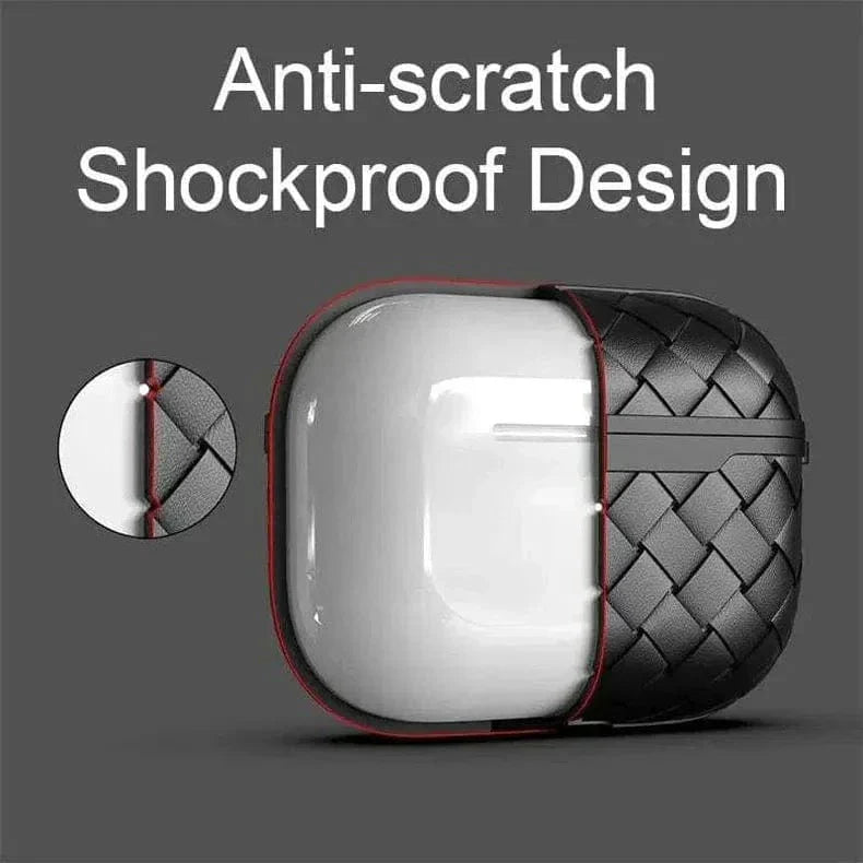 Airpods 1 | 2 Weave Breathable Matte Soft Grid Case