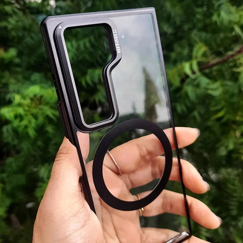 WLONS MagSafe Support Camera Bracket Stand Case for Samsung Galaxy Z Fold 6