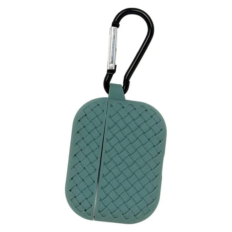 Woven Pattern Silicone Soft Case for Apple Airpods Case Covers